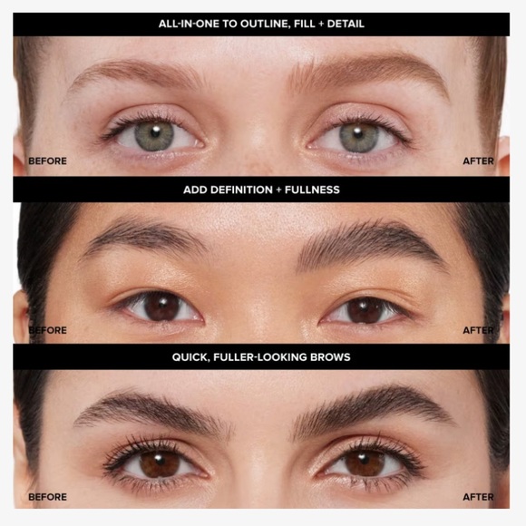 Anastasia Beverly Hills Brow Definer 3 in 1 Triangular Brow Pencil in Dark Brown - Picture 10 of 11